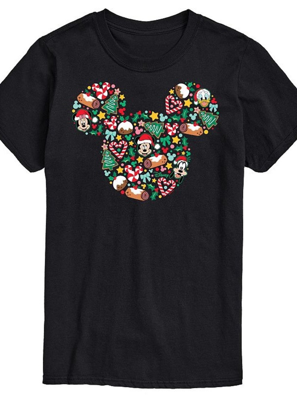 Disney's Mickey Mouse Men's Silhouette Graphic Tee, NWT